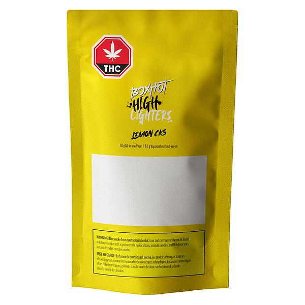 BOXHOT Highlighters - Lemon CKS All In One Vape image 2