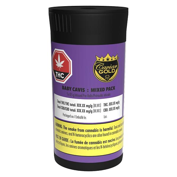 Caviar Gold - Baby Cavis Mixed Pack Infused Pre Roll image 2