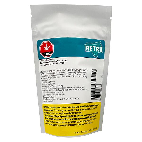 Retro - Retro Island Rain High CBD Oil