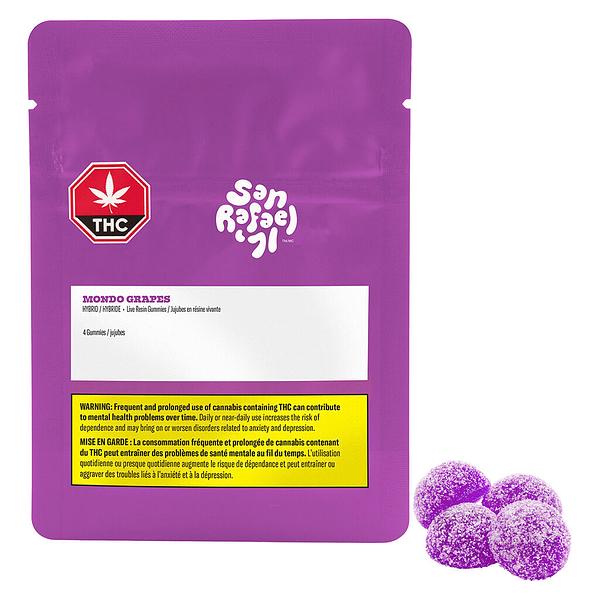 San Rafael '71 - mondo grapes live resin soft chews