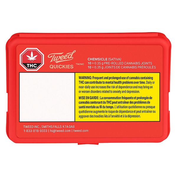 Tweed - Quickies Chemsicle Pre Roll