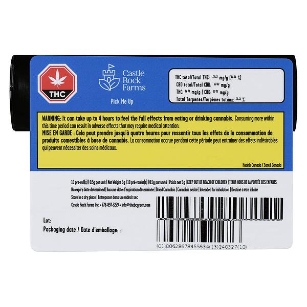 Castle Rock Farms - Pick Me Up Pre Roll