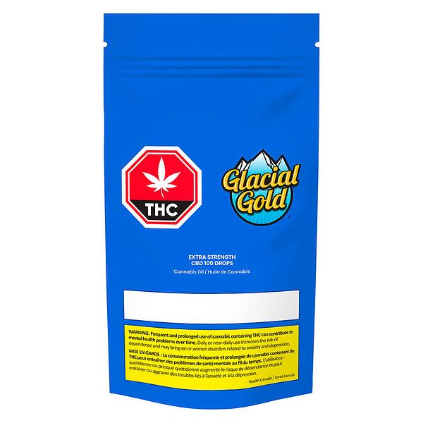 Glacial Gold - Extra Strength CBD 100 Drops