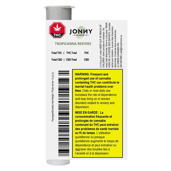 Jonny Chronic - Tropicanna Reefers Pre Roll