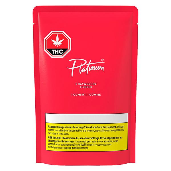 Platinum - Strawberry Hybrid Gummies