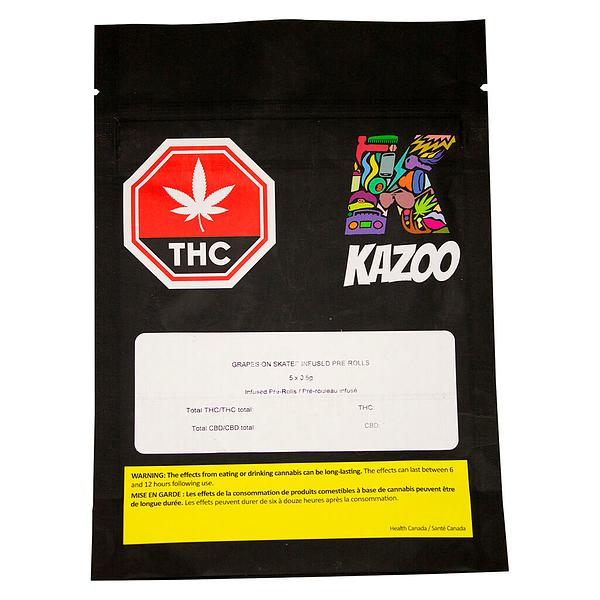 KAZOO - Grapes on Skates Infused Pre-Roll