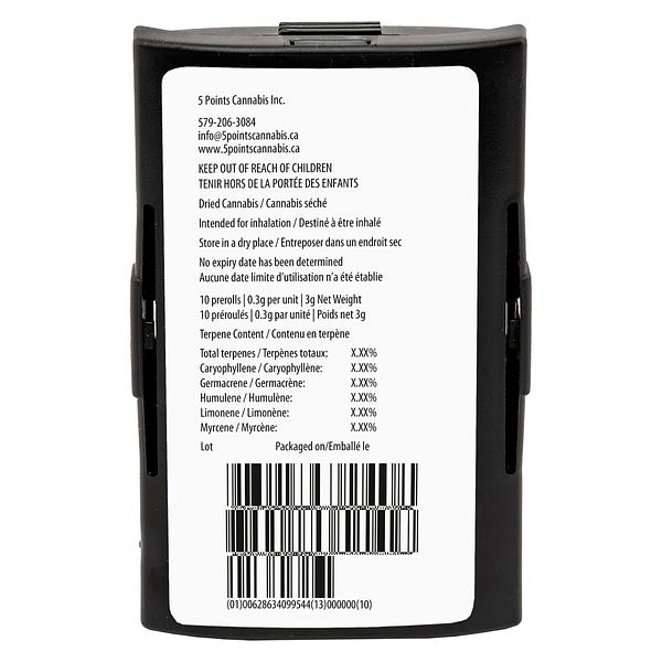 5 Points Cannabis - Blueberry Yum Yum Pre-Roll