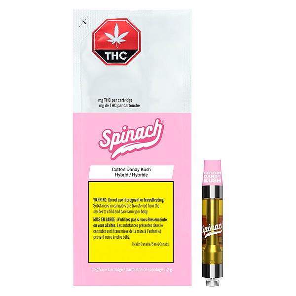 Spinach - Cotton Dandy Kush 510 Thread Cartridge