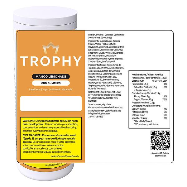 EVEN - Mango Lemonade Fast Acting CBD Gummies