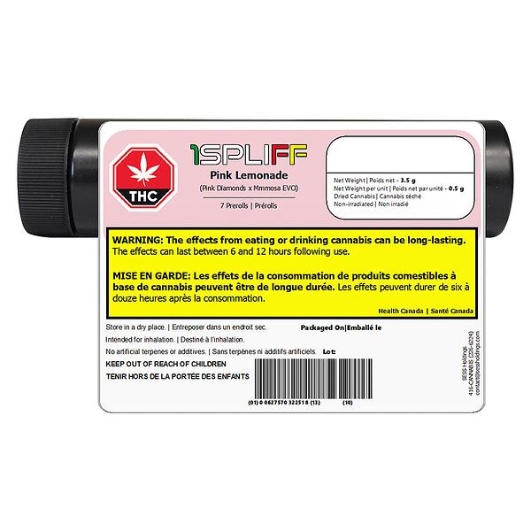 1Spliff - Pink Lemonade Pre Roll