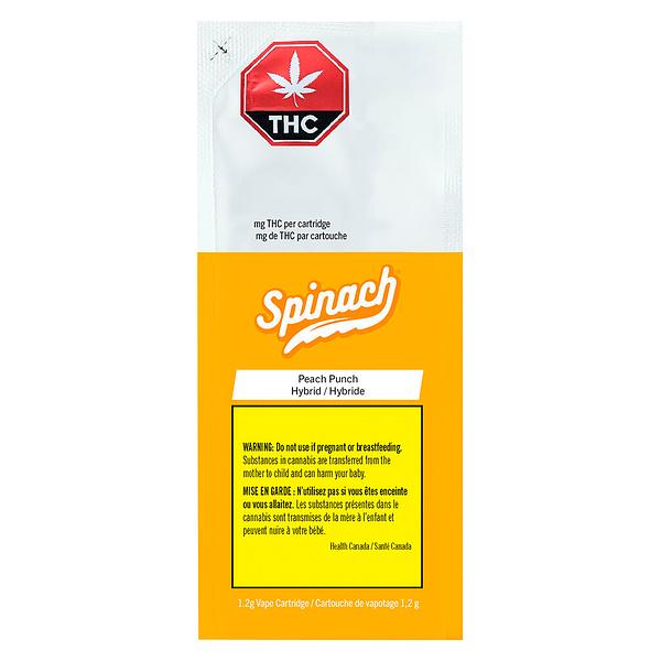 Spinach - Peach Punch 510 Thread Cartridge
