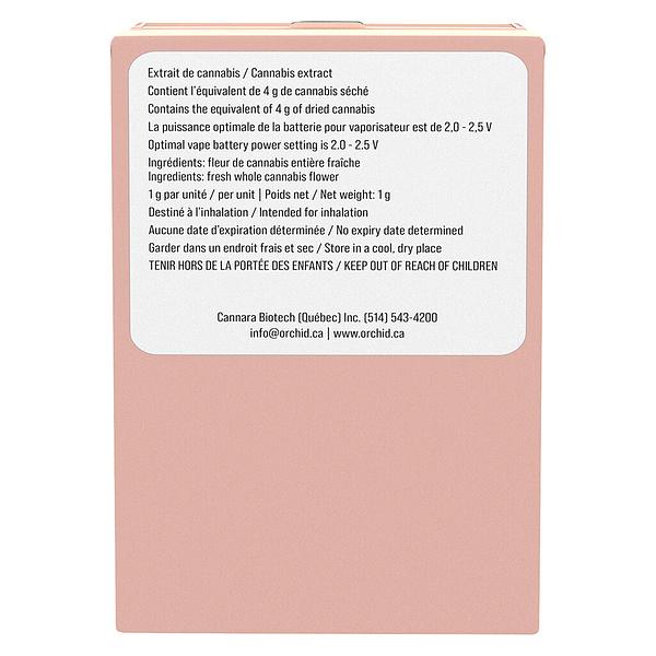 Orchid CBD - CBD Rntz Live Resin 510 Thread Cartridge