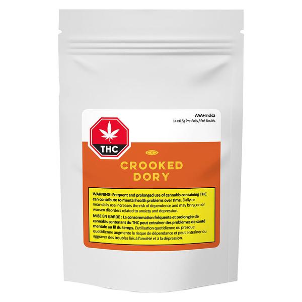 Crooked Dory - AAA+ Indica Pre-Roll