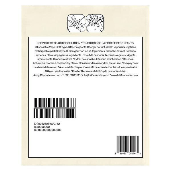 Back Forty - Strawberry Pink All-in-one Vape image 3