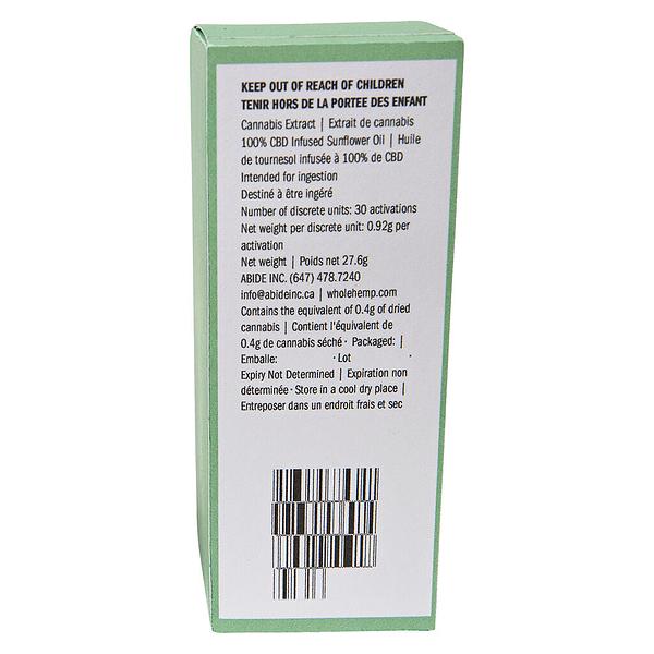 WholeHemp - Full Spectrum CBD Oil