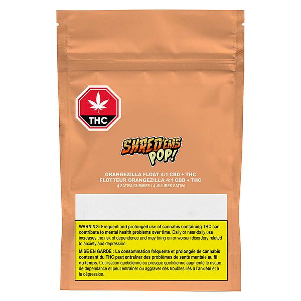 SHRED'EMS Pop! - Orangezilla Float THC:CBD