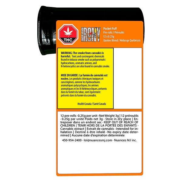 IRONY - Pocket Puff Pre-Roll