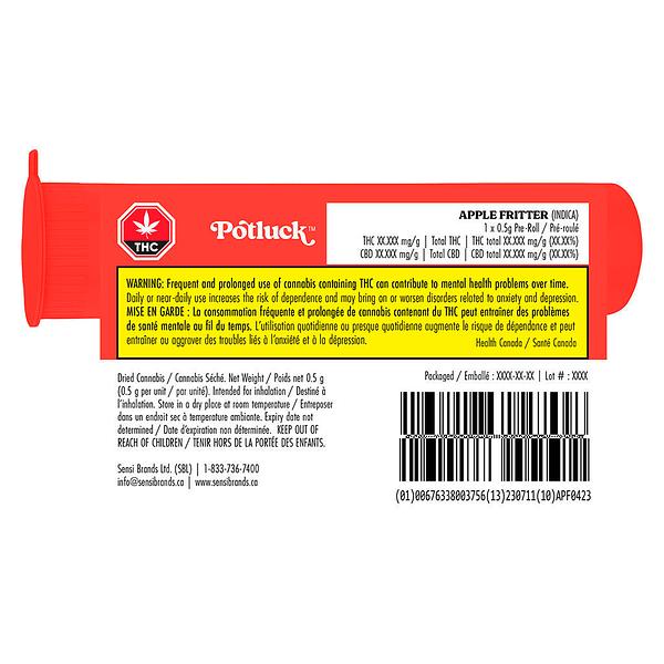 Potluck - Apple Fritter Pre-Roll