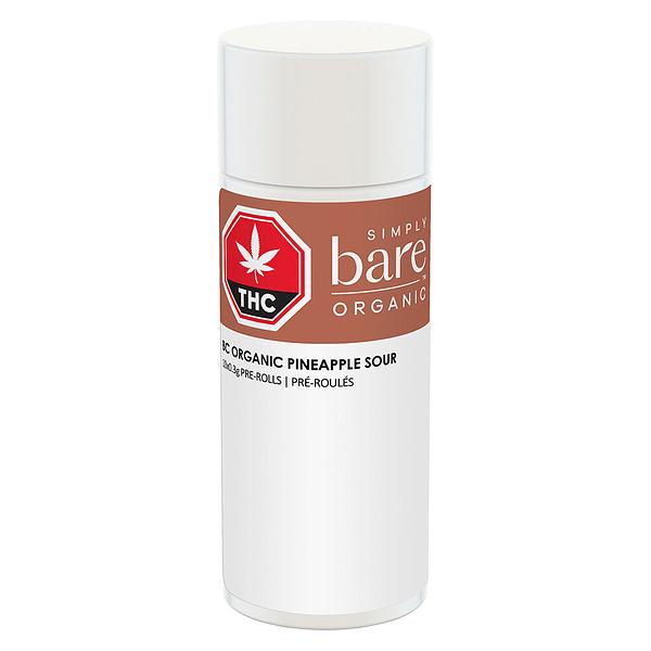 Simply Bare - Bc Organic Pineapple Sour Pre Roll Lto image 2