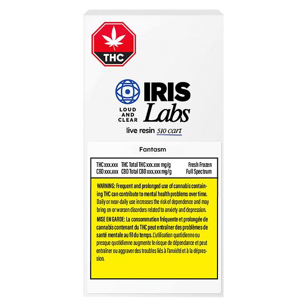 IRIS Labs - Fantasm Live Resin 510 Thread Cartridge