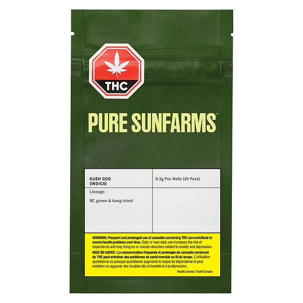 Pure Sunfarms - Kush God Pre-Rolls