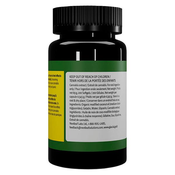 Glacial Gold - Cbg:Thc 5:5 Softgels