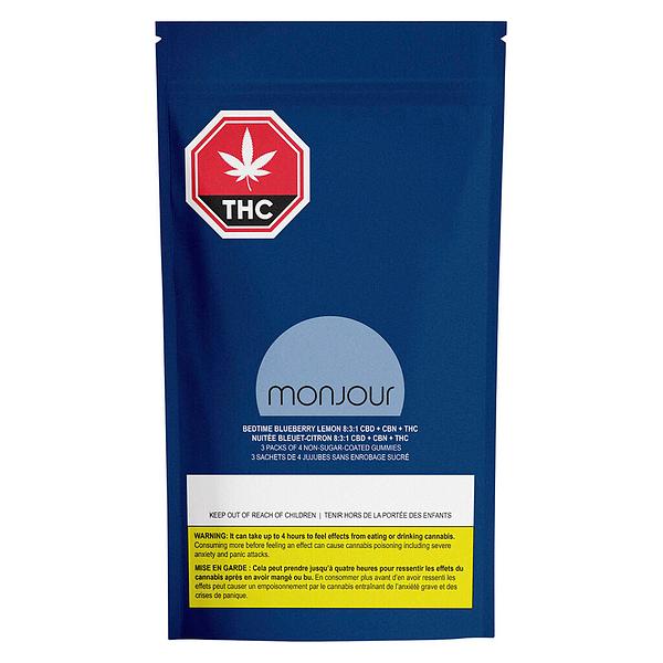 Monjour - CBN Bedtime Blueberry Lemon Multi-Pack