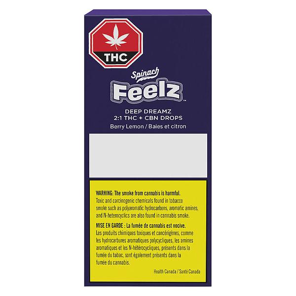 Spinach FEELZ - Deep Dreamz THC + CBN Drops