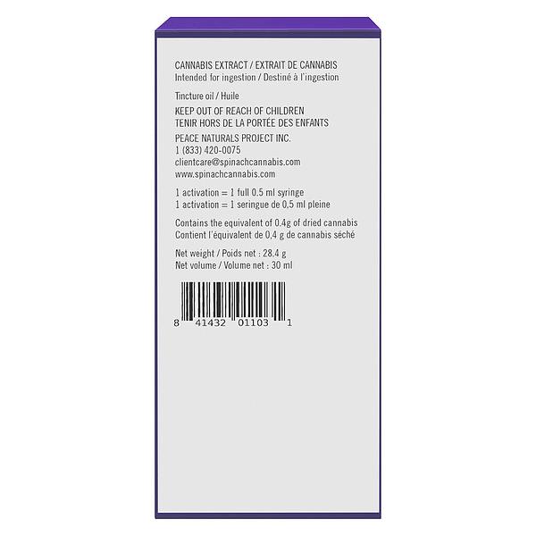 Spinach FEELZ - Deep Dreamz THC + CBN Drops