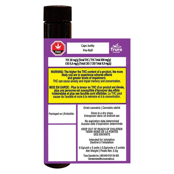 Truro - Caps Junky Pre-Roll