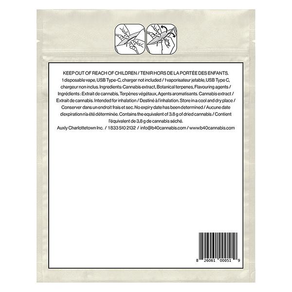 Back Forty - Peach Lemonade Disposable Pen