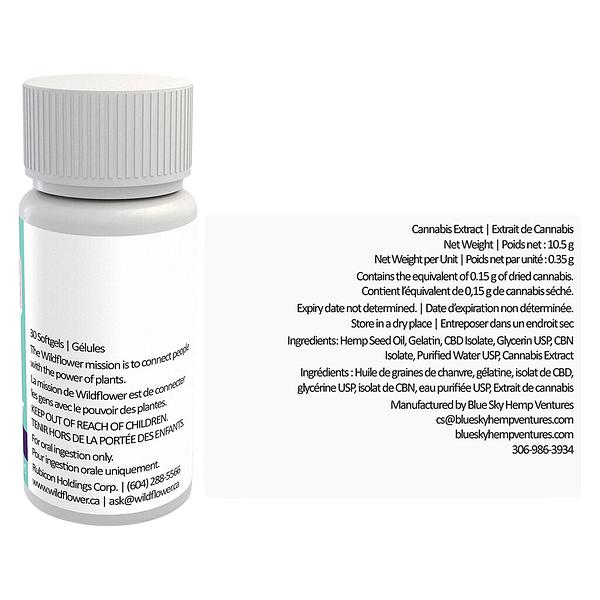 Wildflower - Sweet Dreams Cherry THC + CBN + CBD Gummies