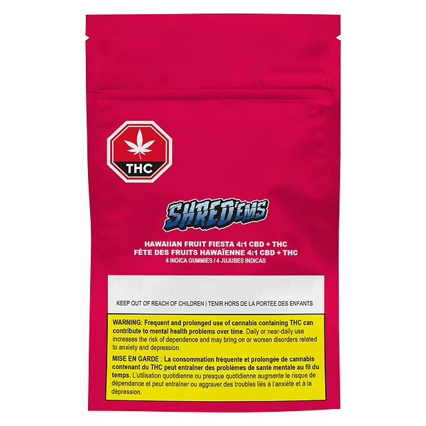 SHRED'EMS - Hawaiian Fruit Fiesta 4:1 CBD:THC