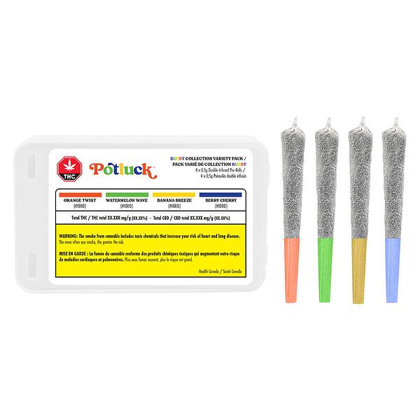 Potluck - Burst Collection Infused Variety Pre-Roll
