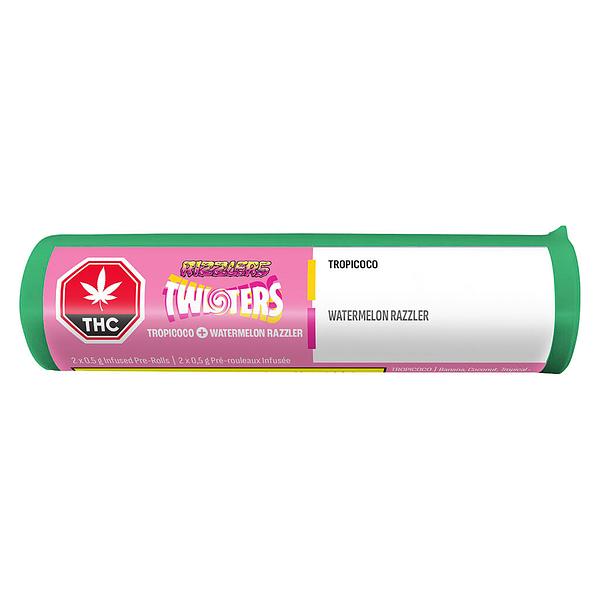 RIZZLERS - Twisters - Tropicoco & Watermelon Razzler M Infused Pre-Roll