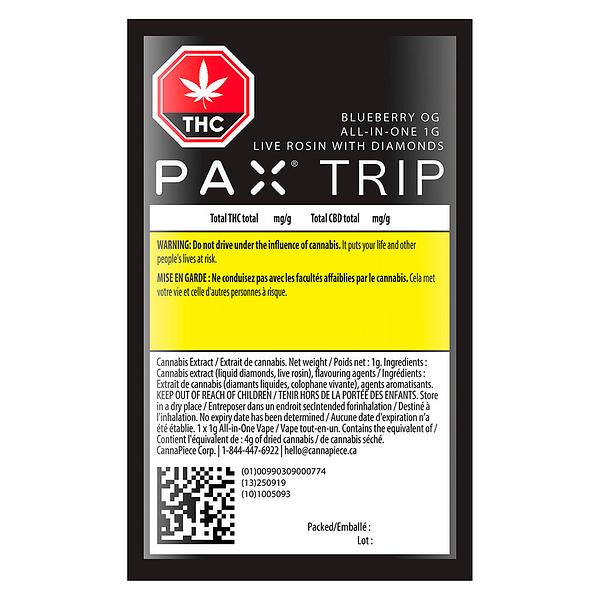 PAX - Blueberry OG Disposable Pen