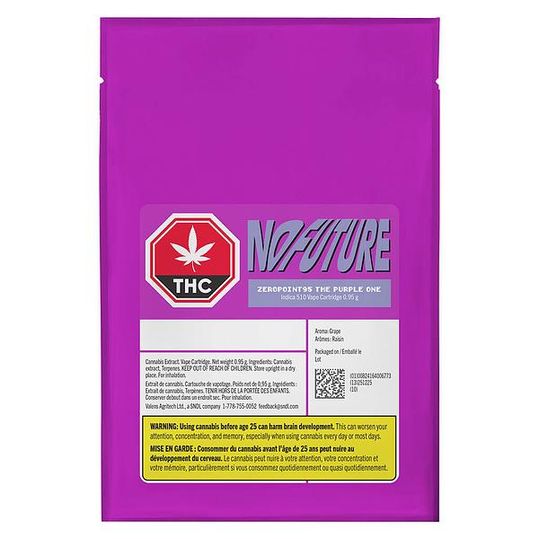No Future - ZeroPoint95 - The Purple One 510 Thread Cartridge