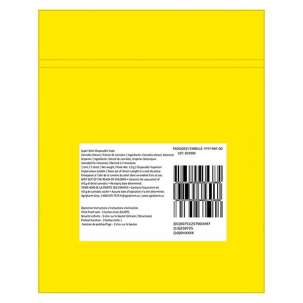OP - Super Sonic Disposable Vape