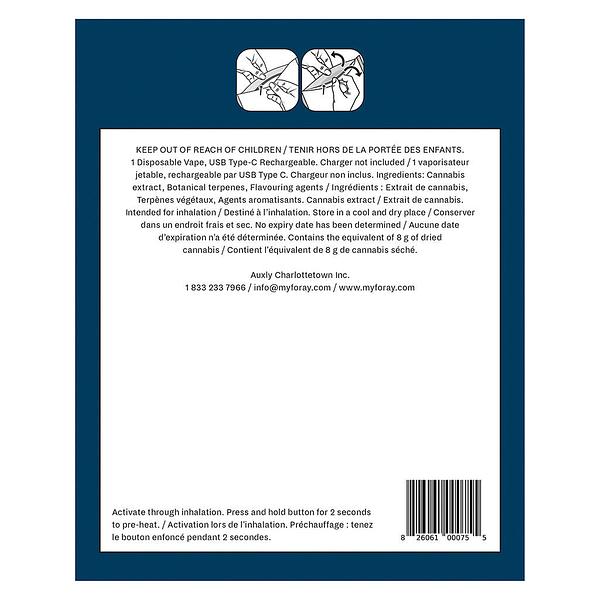 Foray - Sidekick All In One Thc:Cbg:Cbd image 3