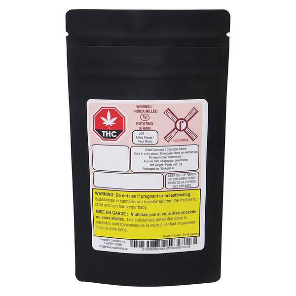 Freedom Cannabis - Windmill Milled Indica image 2