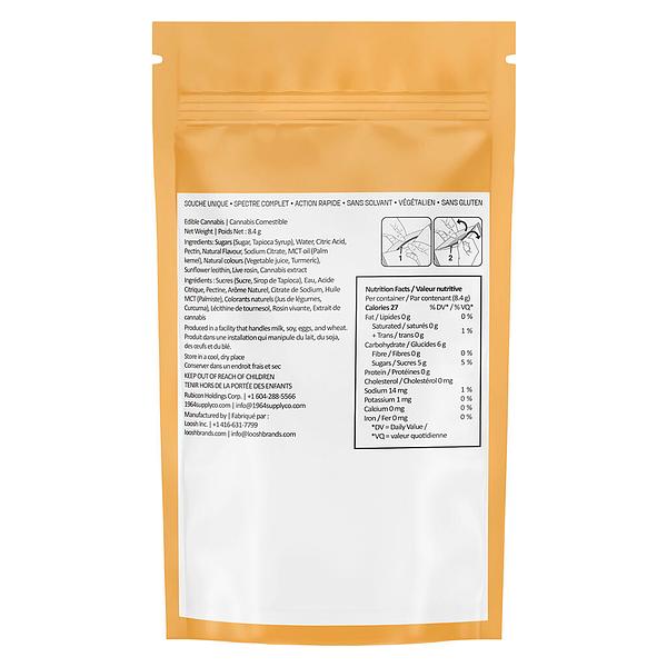 1964 - THC:THC-V Orange Creamsicle Live Rosin Gummies