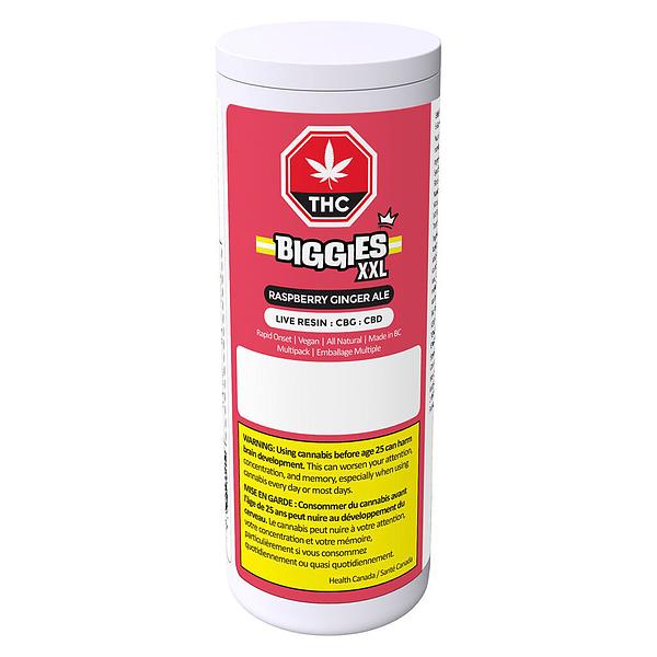 BIGGIES - Raspberry Ginger Ale Multipack