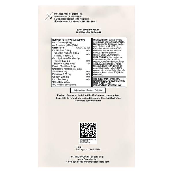 Glenn's - No.18 Distillate Delta 9 - Sour Blue Raspberry