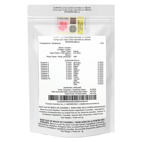 INVADER - Cold Cure Live Rosin