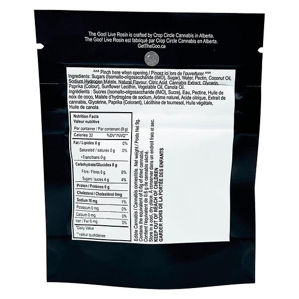 The Goo! - Sour Mango Live Rosin Gummies