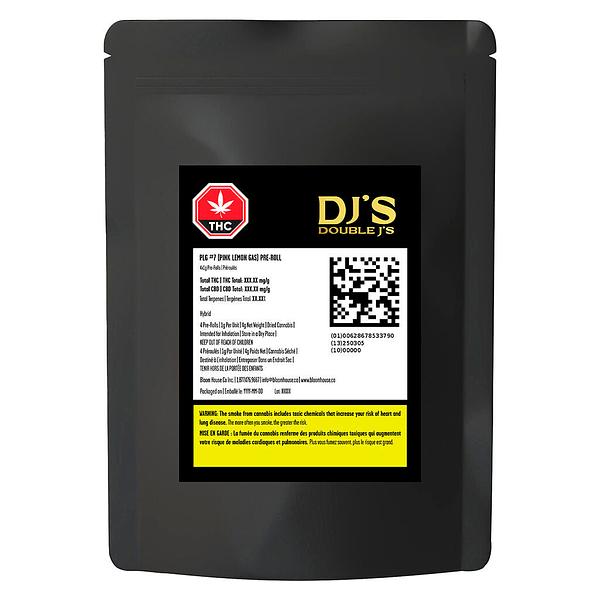 Double J's - PLG #7 (Pink Lemon Gas) Pre-Roll