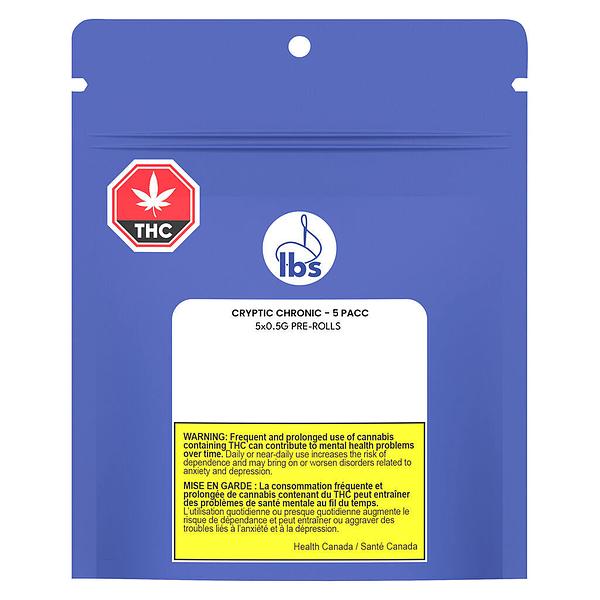 Bud Lafleur - Cryptic Chronic 5 Pacc Pre Roll image 2