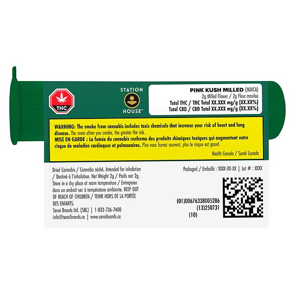 Station House - Pink Kush Milled