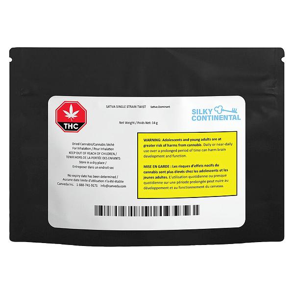 Silky Continental - Sativa Single Strain Twist image 2