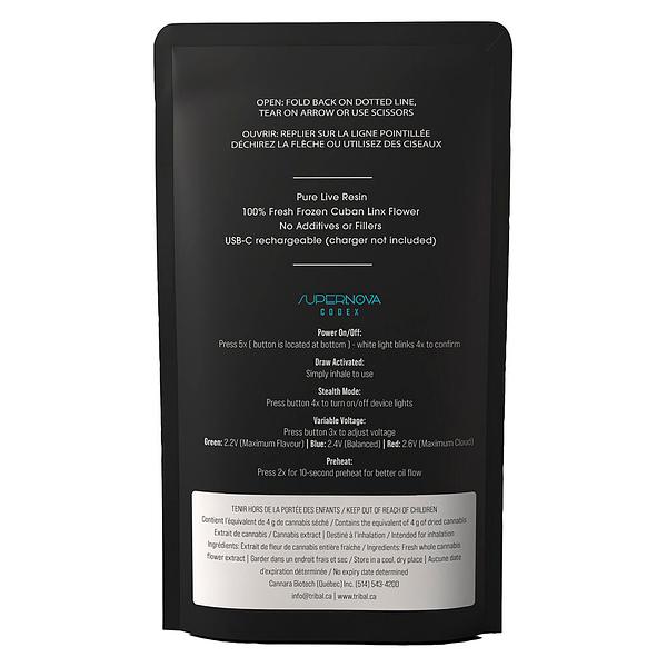 Tribal - G Mint Supernova Live Resin All In One Vape image 3